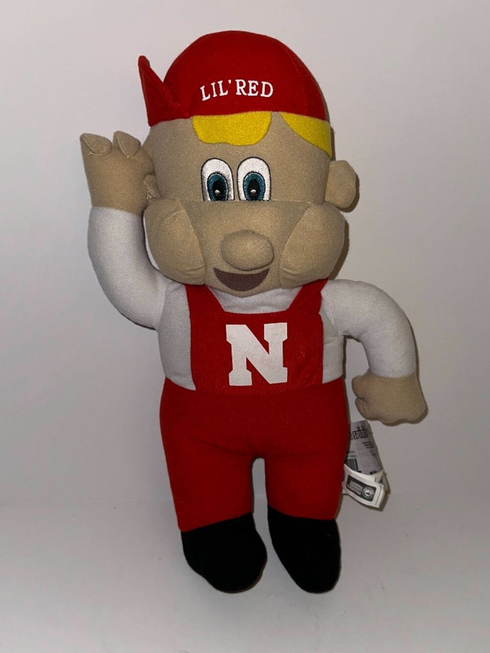 Lil' Red Nebraska Huskers Cornhuskers Football Mascot 15” Plush Toy Factory